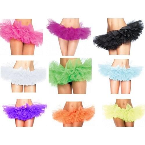 Sexy Ladies Organza Tutu Skirt Costume Fancy Dress, Ballet Dance For Adult Women