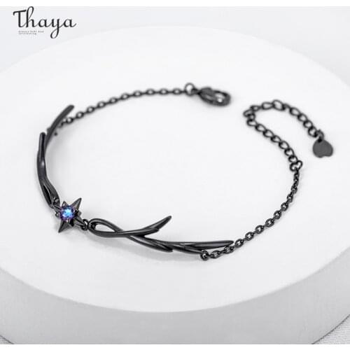 Thaya Vintage Bracelet For Women Original Design Thin Chain Dainty Bracelets Handmade for Women Ladies Jewelry Gift