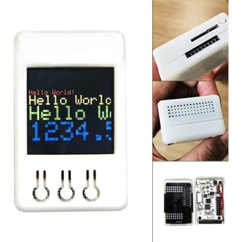 TTGO TS V1.2 DIY Box Bluetooth Wifi Module ESP32 1.44inch TFT Card Slot Speaker EM88