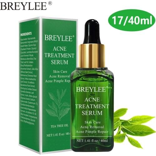 BREYLEE Anti Acne Pimple Face Serum Oil Control Moisturizing Whitening Gentle Soothing Facial Mask Scar Remover Skin Care Tool