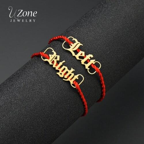 UZone 1 Pair Custom Name Shoe-buckle Gold Stainless Steel Personalized Nameplate Buckie Fashion Shoe Tags For Women Men Gift