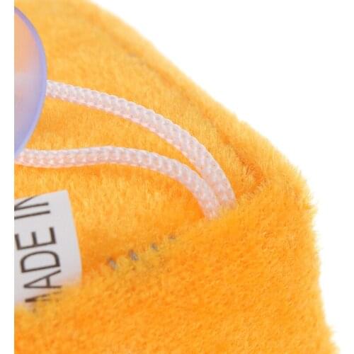 1 Pair Fuzzy Dice Rear View Mirror Hangers Car Pendant Interior Decoration Auto Accessories