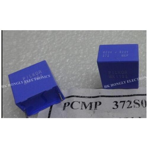 20PCS 820n J 500V 372 MKP MKP372 0.82UF 820NF 500V 824 P=15MM FILM CAPACITOR