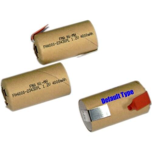 6Pcs Ni-MH SC Sub C 1.2V 4000mAh Model Boat Car Power tools high-rate Battery