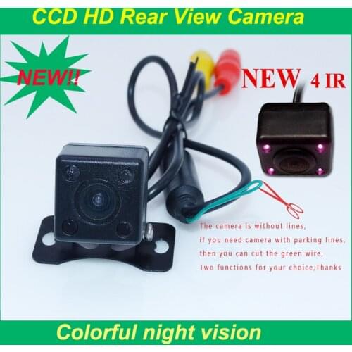 Higest night vision 4 ir lights car rear reserve camera bring 170 degree lens angle for all cars promotion period
