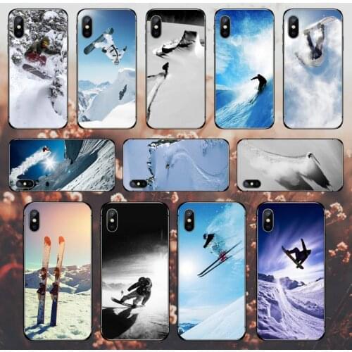 Lavaza ski neige Snowboard Phone Case for iPhone 11 12 pro MINI XS MAX 8 7 6 6S Plus X 5S SE 2020 XR