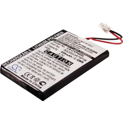 CS 650mAh battery for Creative DAP-FL0040, V, V Plus, Zen V BA20603R79919