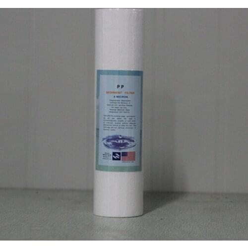 E302 PP Sediment Filter 10 inch 1 Micron Polypropylene Replacement PP Water Filter