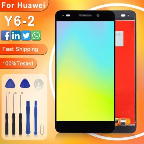 Catteny Promotion Y5 2 Lcd For Huawei Y5 II Display With Touch Digitizer Assembly CUN L03 L23 L21 U29 Y5-2 Screen Free Shipping