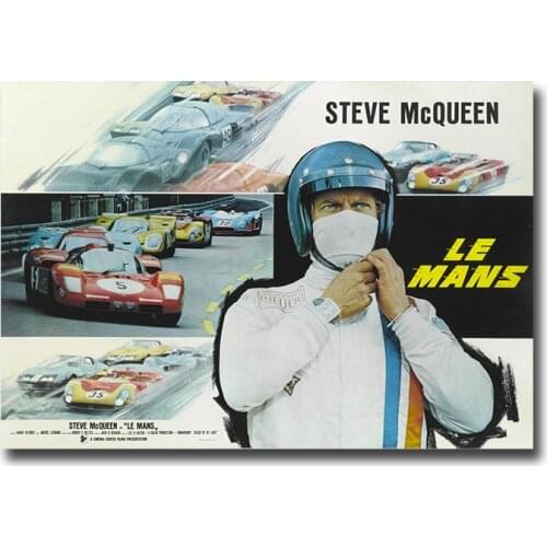 24 Hours Of Le Mans Canvas Painting Poster Print Wall Art Picture For Living Room Home Decor Wall Decoration Frameless