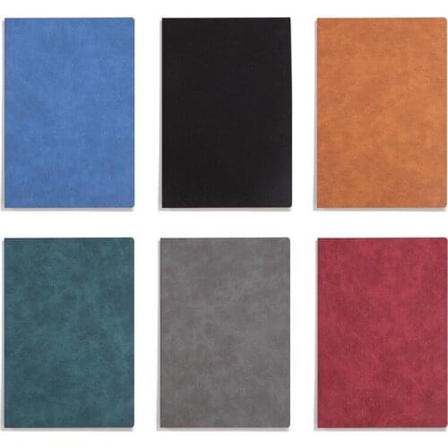 Classic Notebook Faux Leather Intimate Notepad A5 Thickened Stationery Calligraphy Book Simple Office With Temperament