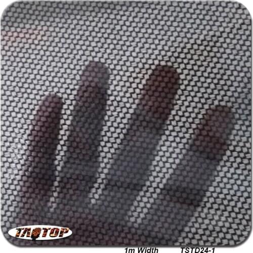 Hot Carbon Fiber Car Wrap Vinyl Film Width 1M*10m GWA24-1 Transfer Printing Film Hydrographic Film Water Transfer