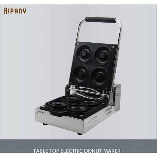 EG6A Professional Commercial Stainless Steel Donut Making Machine Electric Waffle Donut Maker For Sale