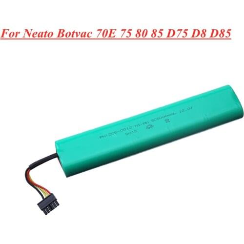 Upgrade 6000mAh 12V Ni-MH Battery for Neato Botvac 70E 75 80 85 D75 D8 D85 Vacuum Cleaners SC 12v NiMH Rechargeable Battery 1pcs