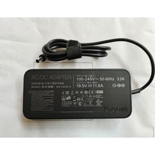 Original Puryuan 230W 19.5V 11.8A ADP-230GB B 6.0mm Pin AC Adapter For ASUS ROG STRIX G17 G712LU G712LU-RS73 Laptop Charger