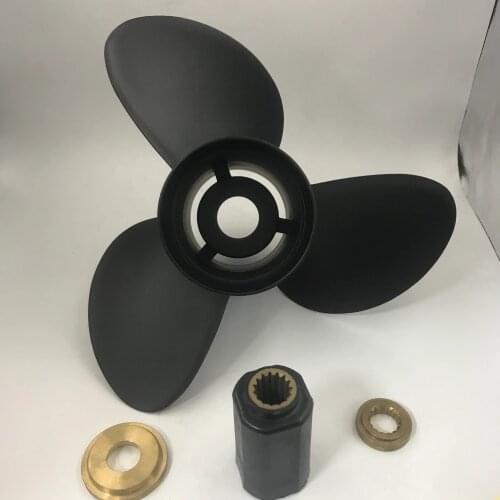 Captain Propeller 14 3/4x17 Fit Yamaha Outboard Engines 150HP 175HP 200HP 225HP 250HP 300HP Aluminum 15 Tooth Spline