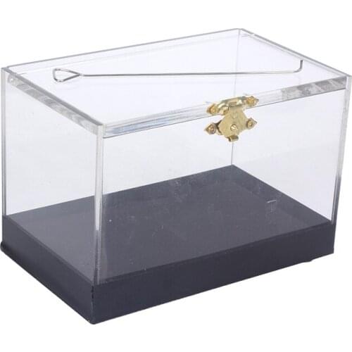 Pro Switch Box Magic Tricks Magician Close Up Illusions Gimmick Prop Appearing Transforming Objects Transparent Magia Box