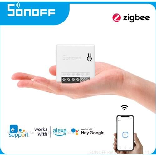 SONOFF ZBMINI Zigbee 3.0 Two-Way Wifi Smart Switch Remote Controller Alexa Google Home Voice Control Support SmartThings Hub