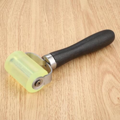 Car Sound Insulation Roller Construction Audio Modification Silicone 5cm Width Rubber Rolling Wheel Auto Repair Maintenance Tool