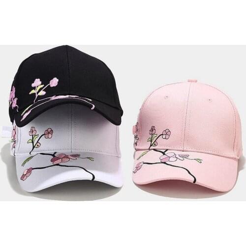 Unisex Floral Sun Protection Peaked Cap Adjustable Breathable Sun Hat Casual Baseball Caps Summer Hat Gorra De Beisbol #P2