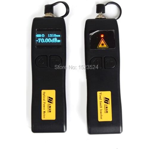 YJ320A -70~+6dBm Mini Handheld Optical Power Meter with YJ200 Visual Fault Locator 1mw