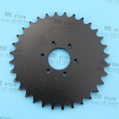 Free shipping Rear Chain Sprocket 530 32T 37mm 6 hole sprockets fit ATV Quad Pit Dirt Bike Motorcycle Motocross