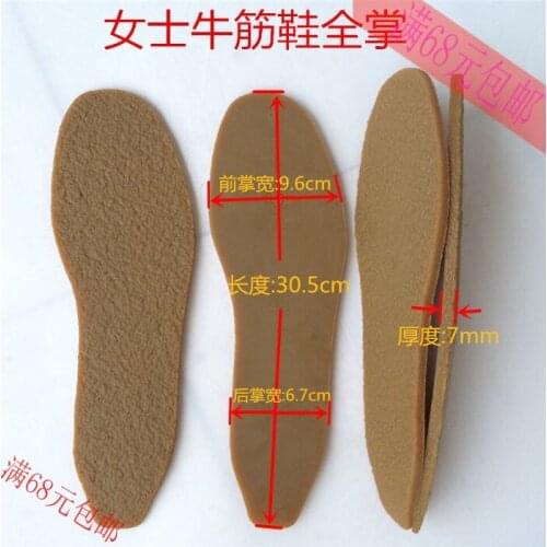 Womens Casual Shoes Tendon Shoe Heel Forefoot Palm Shoes Full Palm Thicker Beef Flakes Leather Shoes Sole