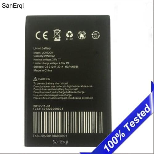 10pcs 2050mAh London Battery For UMI London Mobile Phone In Stock Battery
