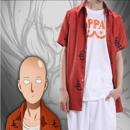 Anime One Punch Man Cosplay Costumes Saitama Caped Baldy Cosplay Costume Casual Coat Halloween Carnival Party Cosplay Costume