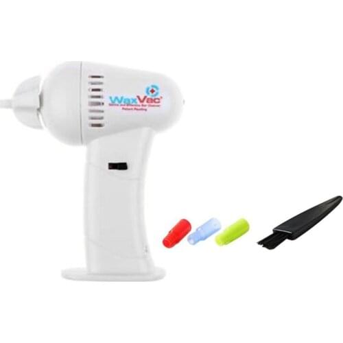 Portable Size Electronic Ear Vacuum Cleaner Ear Wax Vac Removal Safety Body Health Care with Soft Safety Head personal ear care