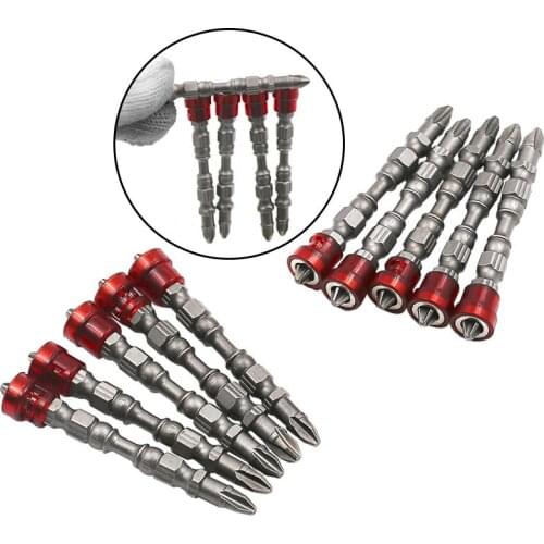 Single-head Double-head Magnetic Circle Screwdriver Bit Electric Screwdriver Wind Batch Nunchaku Strong Magnetic Cross Bit