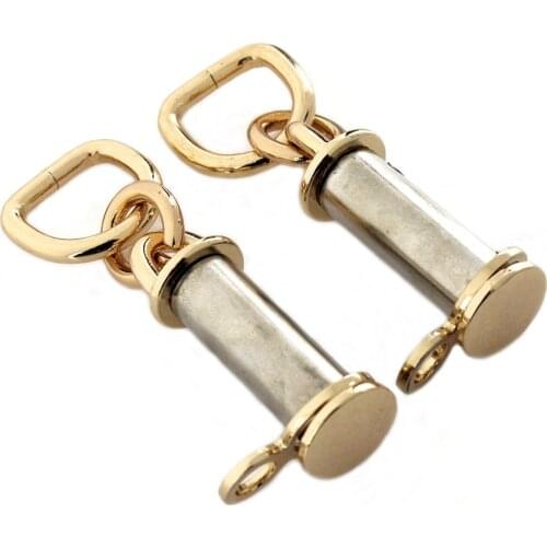 1pcs Metal Hang Buckle Bag Decoration Buckle for DIY Leather Craft Bag Strap Belt Handle Shoulder Garments Shoes Accessories