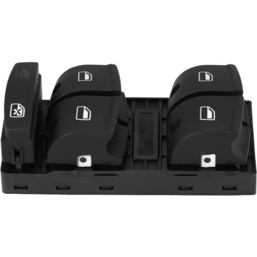 1Pcs New Car Power Window Switch Control Button for Audi A3 S3 A6 S6 C6 Q7 Auto Replacement Parts Accessories New 4F0959851F
