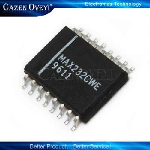 10piece MAX232CWE MAX232EWE MAX232 SOP-16 In Stock