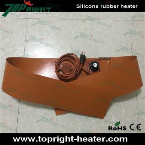 220v1000w 125*1740mm Silicone Oil Drum Heater with adjusted thermostat