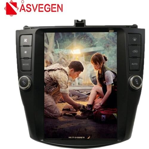 Asvegen 10.4'' Vertical Screen Android Car Stereo Radio For Honda Accord 7 2003-2007 GPS Navigation Auto DVD Multimedia player