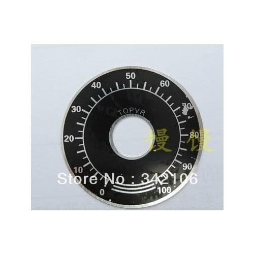 Free Shipping! 20pc Potentiometer Scale moment degrees moment dial numerals tablets