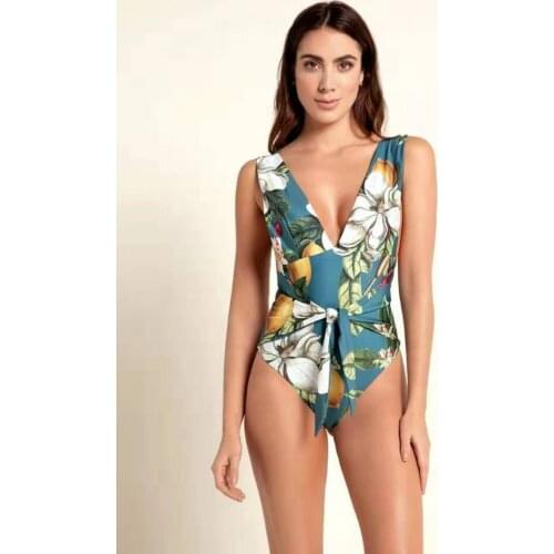 One Piece Sexy Swimsuit Ladies Bikini Set Strap Backless High Waist Elegant Swimwear Commuter Summer Beach Outfits Bathing Suit