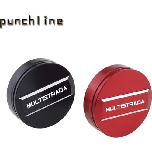 Fit For DUCATI Multistrada V4/S 2021-2022 950/S 2017-2021 1260/Enduro 2018-2021Front Clutch Rear brake Fluid Reservoir Cap Cover