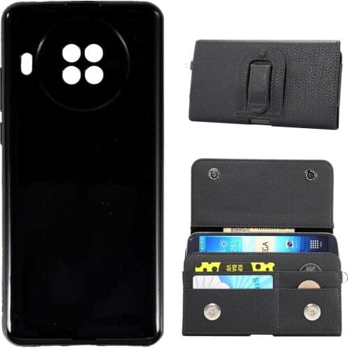 ITien TPU Silicone Protect Business Clip Leather Cover Phone Case For Cubot J8 J9 Note 7 20 Pro Wallet Etui Skin