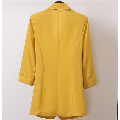 Cotton and Linen Long and Large Size Suit Jacket Loose Casual Fashion Suit WomenS Clothing HSJ88