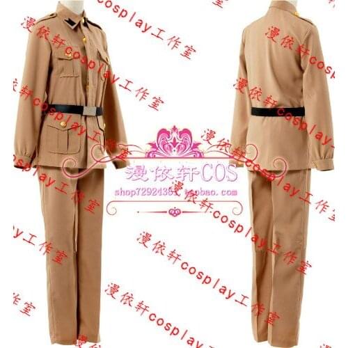 Axis Powers Hetalia APH Cosplay South Italy Unisex Military Uniform Sailor Suits Evening Dress