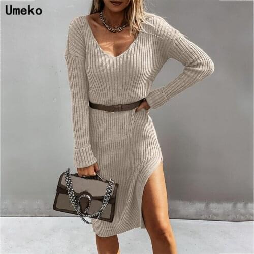 Модные трикотажные платья Laseily China At AliExpress