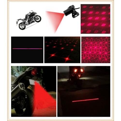 Motorcycle laser fog light anti-collision taillight warning for HONDA CBR1100XX BLACKBIRD ST1300 ST1300A VFR800 CBR125R