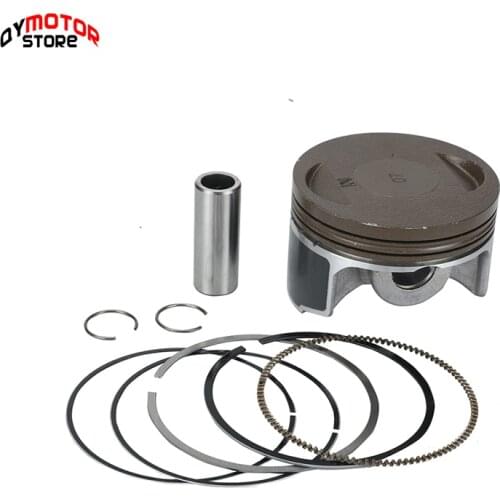 Motorcycle 62mm Piston And Piston Ring Kit For ZongShen ZS 190cc Z190 W190 1P62YML-2 Engine Dirt Pit Bike ATV Quad