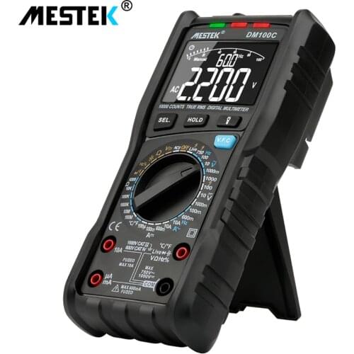 Multimeter TRUE RMS Multimeter 10000 COUNTS High Precision Digital Multimeter NCV Smart Multimeter Auto Ranging AC/DC Flashlight