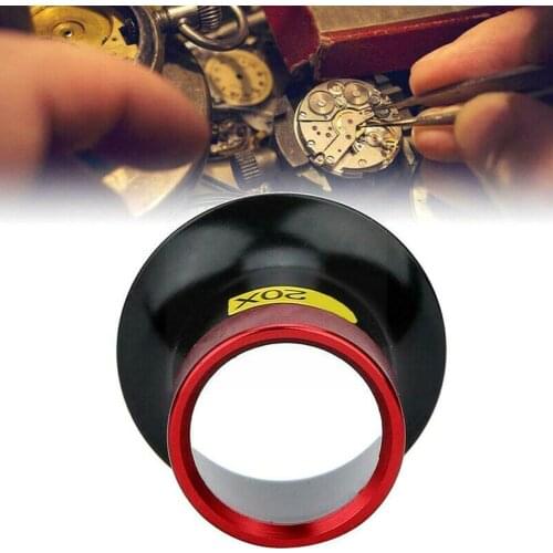 New Watch Repair Tool Magnifying Glass Illuminated For Soldering 10X Magnifier Glass 5X Magnification 20X Iron Repair Metal C5F3