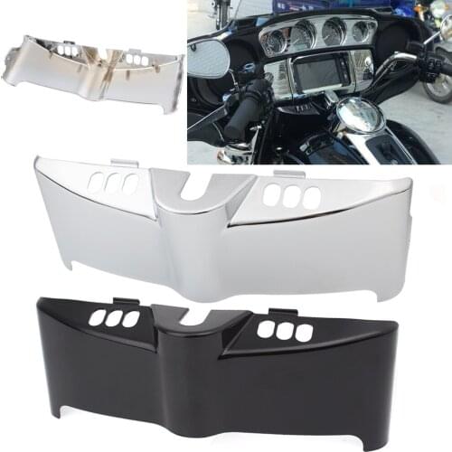 Motorcycle Switch Console Dash Panel Fairing Cover For Harley Touring Electra Glide Street Glide Trike Tri FLHT FLHX 2014-2020