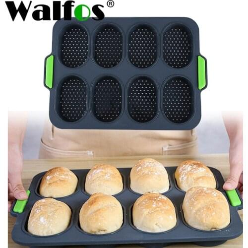 WALFOS Silicone Cake Mold Bread Baking Mold Silicone DIY Non-stick Heat-Resistant Easy-Release Baking Kitchen Accessories