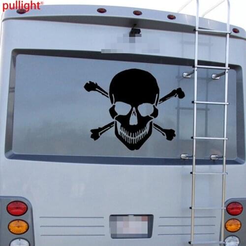 Skull Bone Devil Graphic Camper Van RV Trailer Truck Motor Home Vinyl Graphics Kit Decals Car Stickers